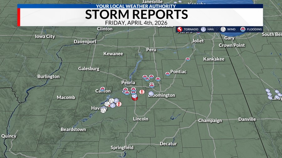 Severe storms bring hail, flooding and at least one tornado to central ...