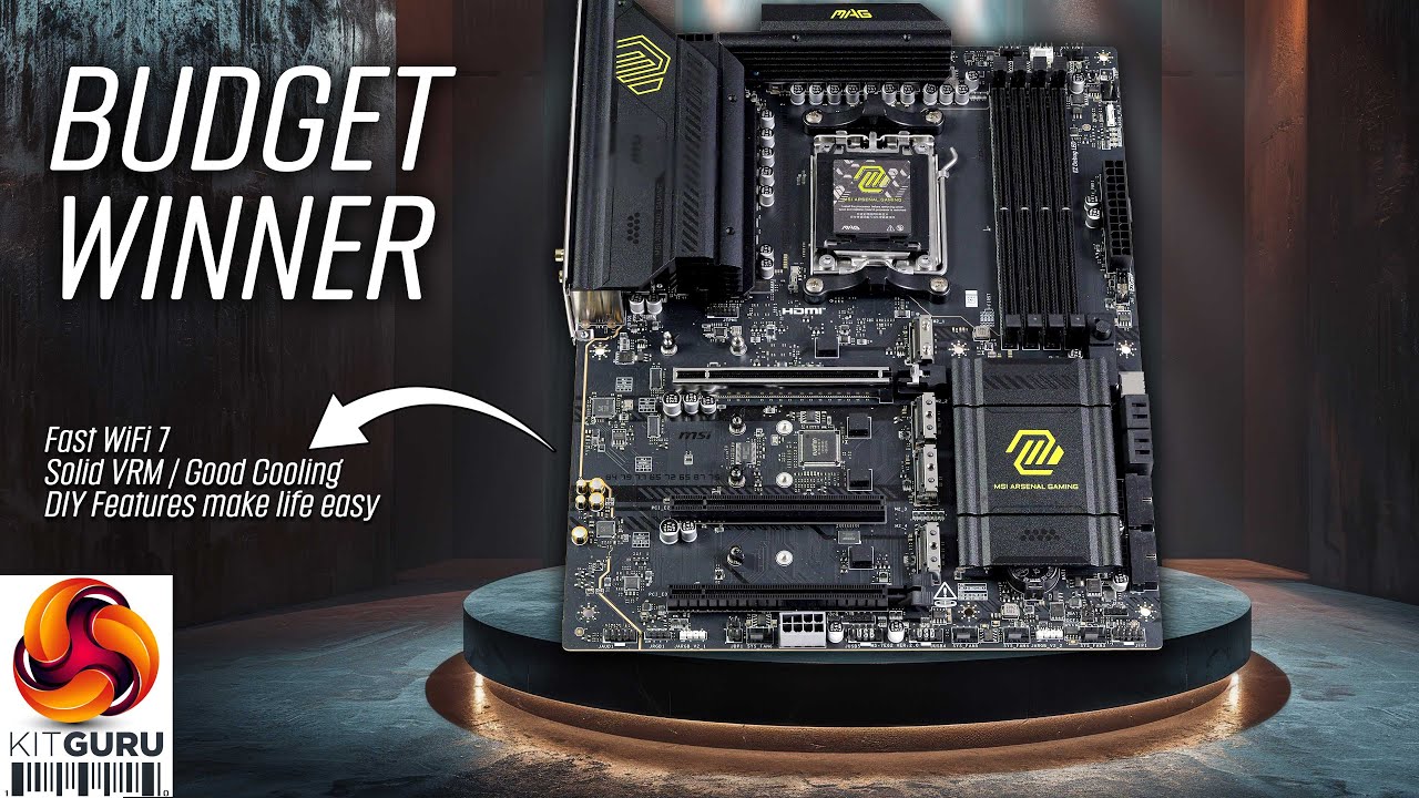 MSI B850 Tomahawk MAX WiFi: Must-have budget(ish) AMD motherboard