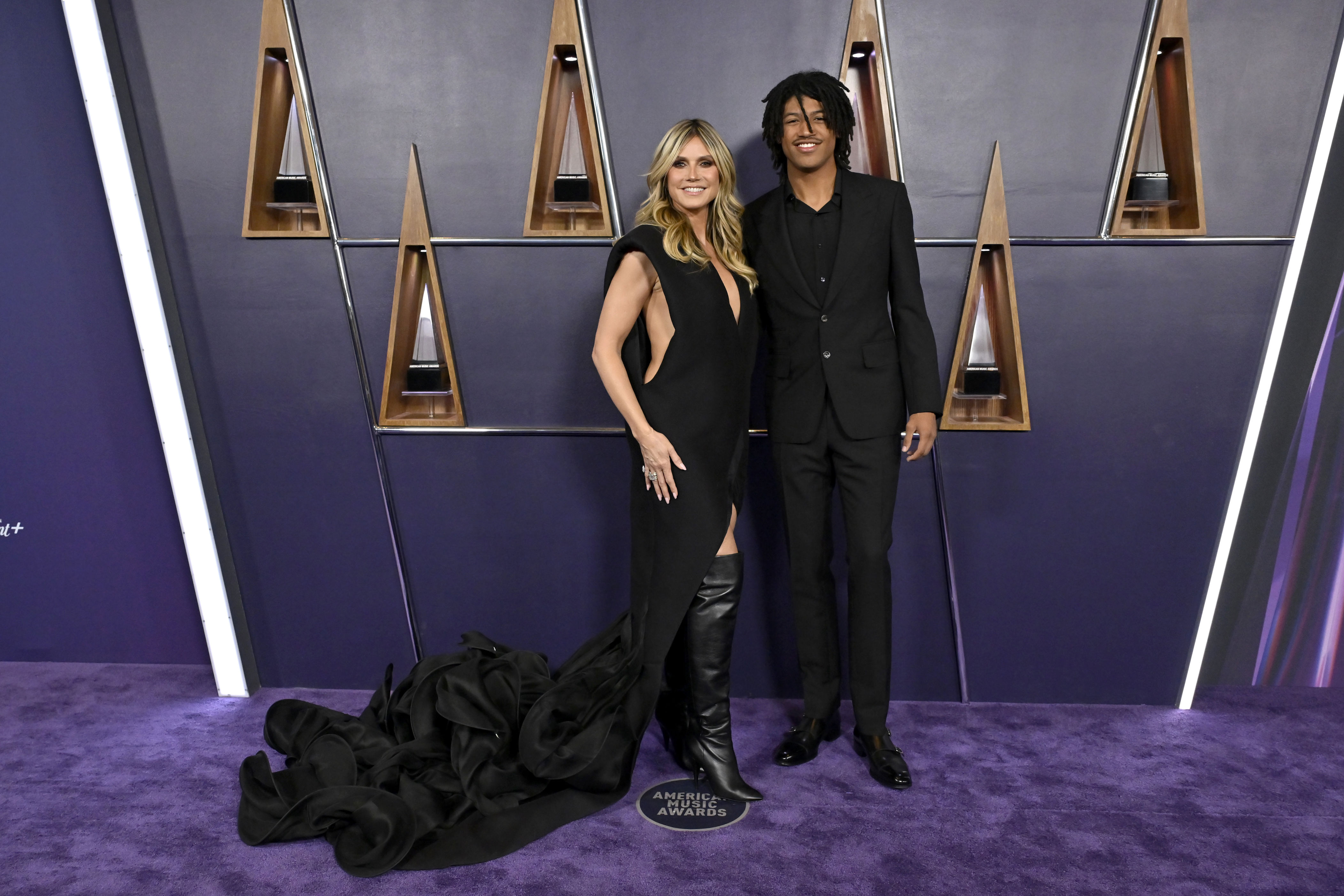 Heidi Klum and Henry Samuel attend the 2025 American Music Awards at Fontainebleau Las Vegas on May 26, 2025 in Las Vegas, Nevada: Source: Getty Images