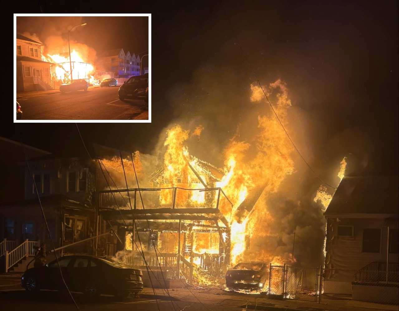 Homes destroyed in Seaside Heights blaze<br><br>