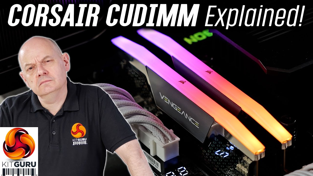 Corsair Vengeance RGB: DDR5-8400 CUDIMMs for Arrow Lake