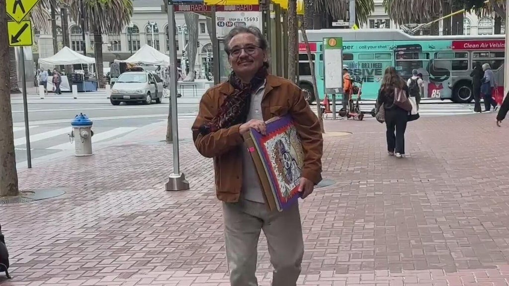 Peru-born artist's work shown for San Francisco's Art on Market Street ...