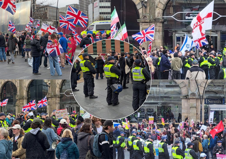 Gallery: Crowds gather for Sheffield Raise the Colours protest ...