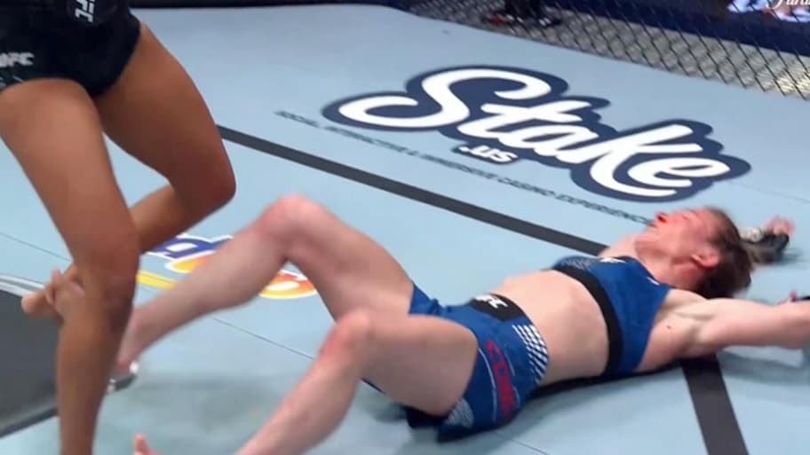 Youngest woman on UFC roster scores first UFC win with must-see knockout<br><br>