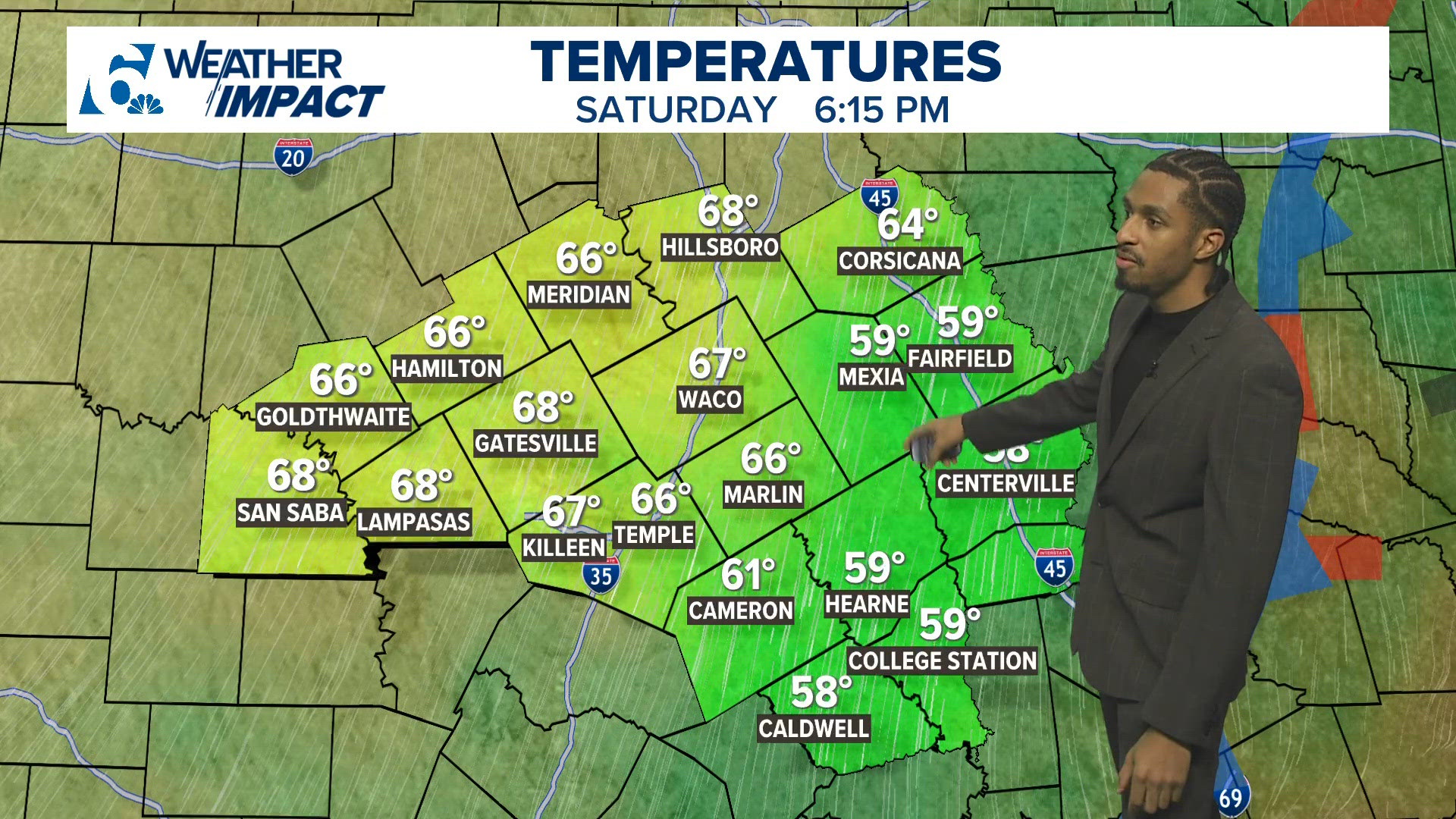 A clear evening is likely ahead | Central Texas forecast
