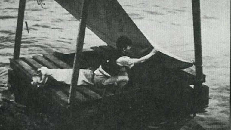 Shipwrecked sailor spends 133 days on rickety raft