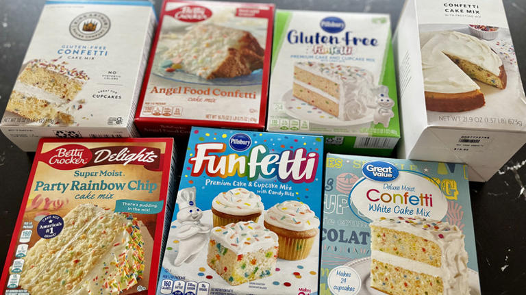 I tried 7 Funfetti boxed cake mixes and ranked them