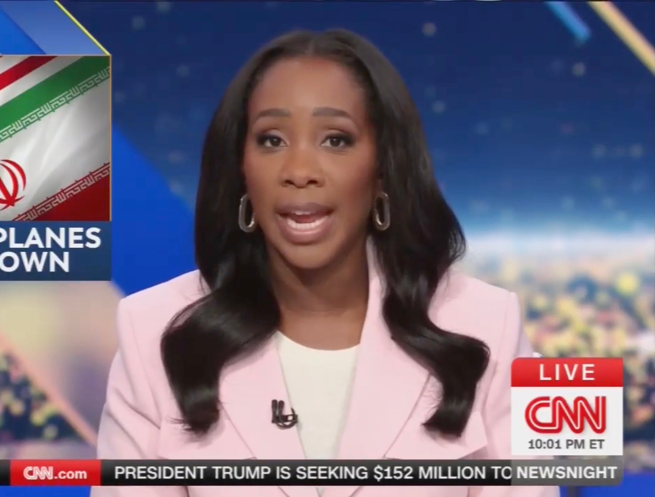 CNN host hits Trump with damning montage of Iran airspace claims