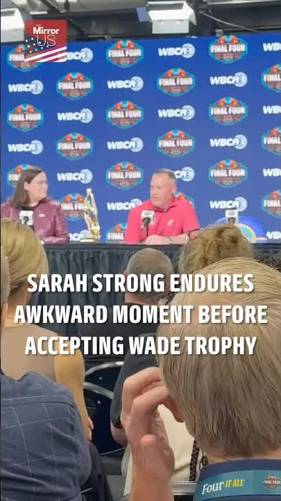 Sarah Strong's late arrival creates hilarious Wade Trophy moment