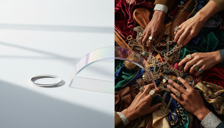 Why over-accessorizing is casual fashion’s bold new statement