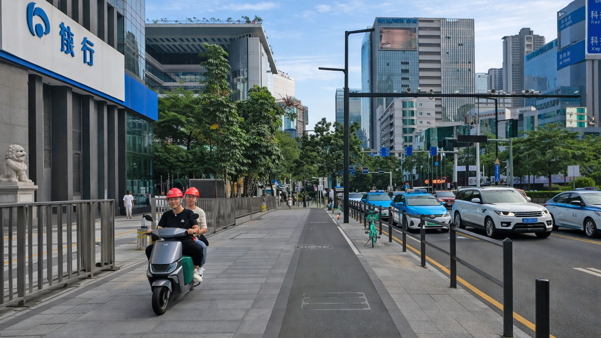 Smart transportation system in China creates smooth and modern streets