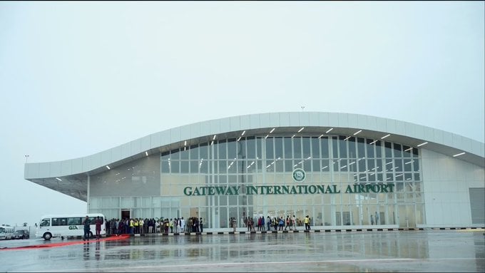Tinubu unveils Ogun airport