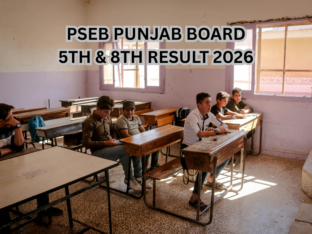 PSEB Punjab Board 5th & 8th result 2026 expected soon: Where and how to ...
