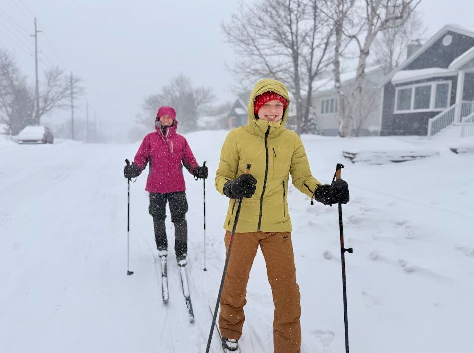 Spring has not sprung in St. John's, but some are making the best of it