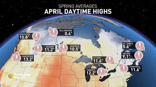 Spring reality check: April snowfall is normal in Canada