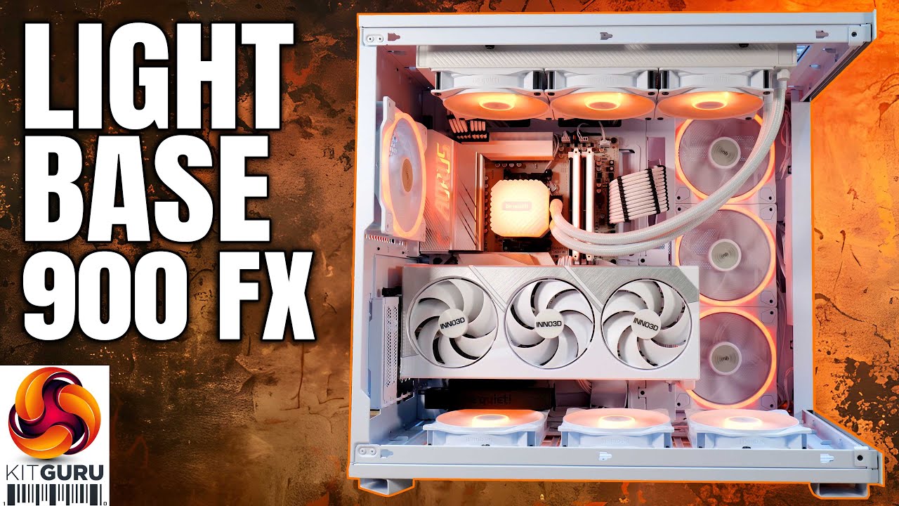 Ultimate all-white gaming PC build! Be quiet! Light Base 900 FX ...