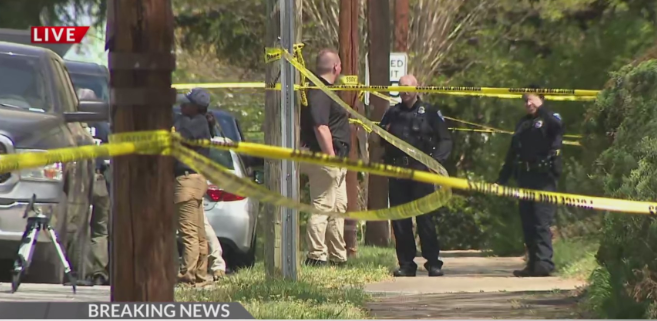 Man killed in officer-involved shooting after firing at cars, injuring ...
