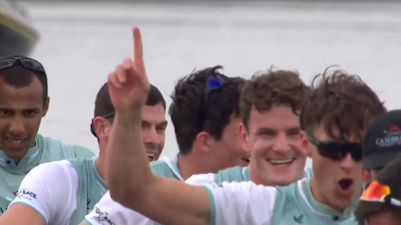 Heavy pre-race favourites Cambridge win 171st men's boat race
