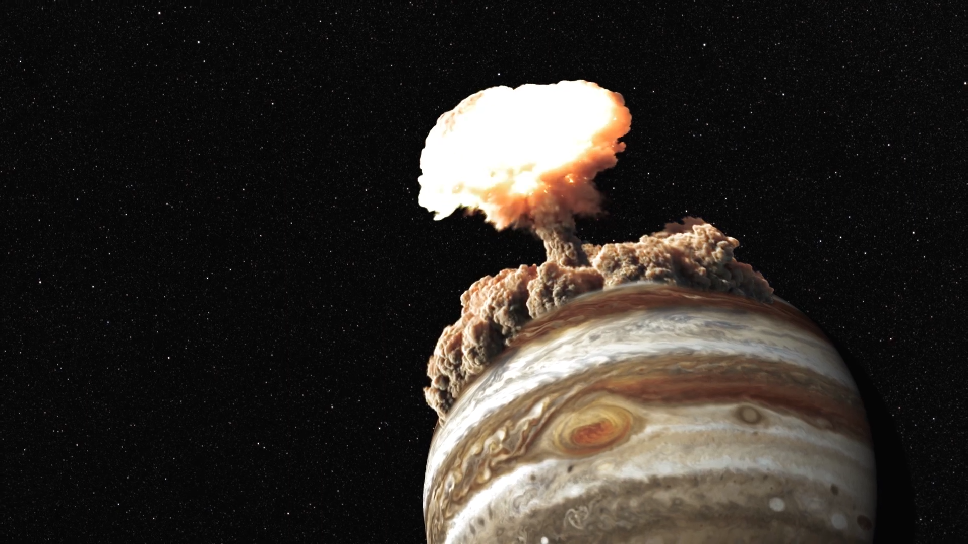 Wir bombardieren Jupiter – das passiert wirklich