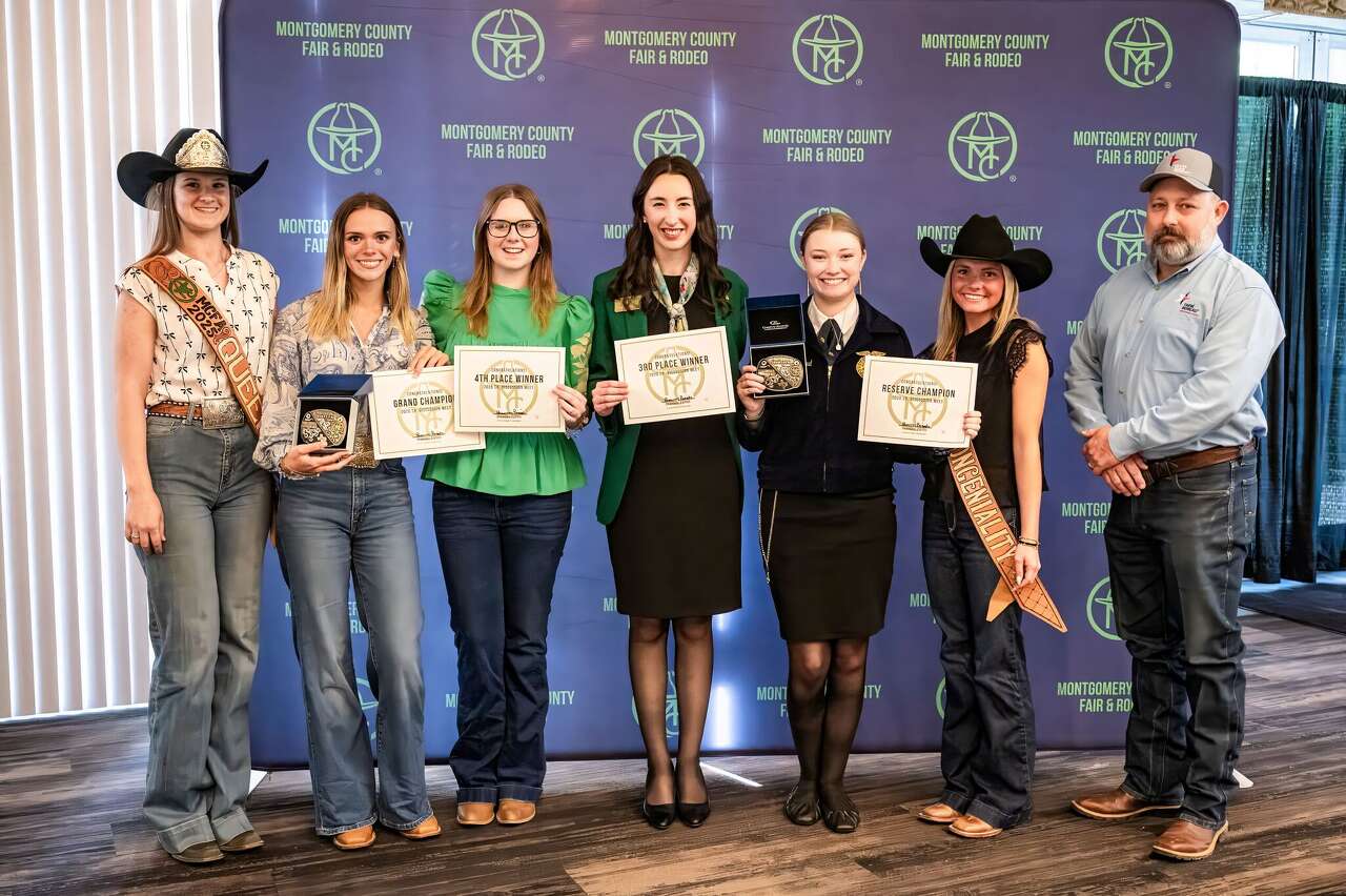 First grand champion winners of the 2026 Montgomery County Fair and ...