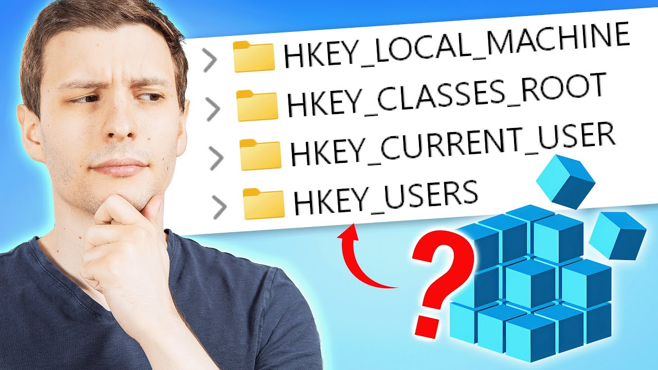 Learn what different HKEY registry sections in Windows actually mean