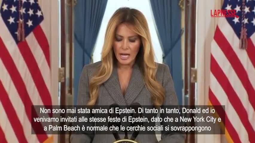Melania Trump: "The lies linking me to Epstein must stop"