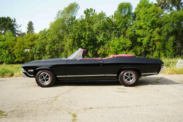 1968 Chevelle SS 396 convertible draws strong interest at auction with ...