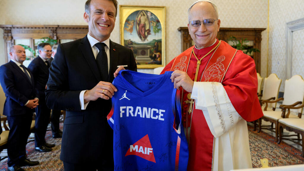 Vatican : Emmanuel Macron reçu en audience par le pape Léon XIV