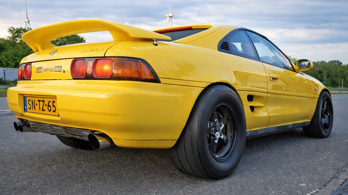 This K20 turbo Toyota MR2 shows strong performance and sound