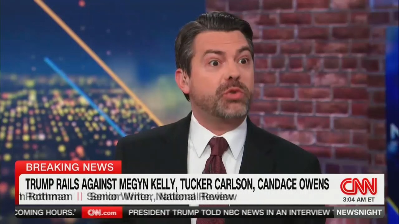 ‘I don’t think he cares!’ National Review’s Noah Rothman disses anti ...
