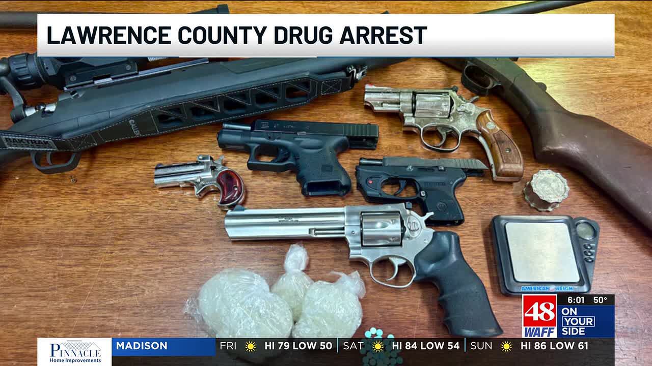 Lawrence County man arrested on drug trafficking charges