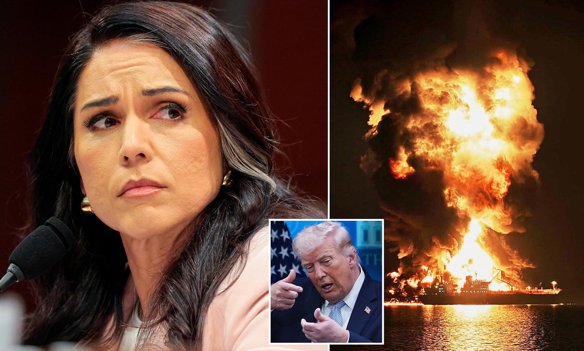 Trump ready to fire Tulsi Gabbard for not supporting Iran war until ...