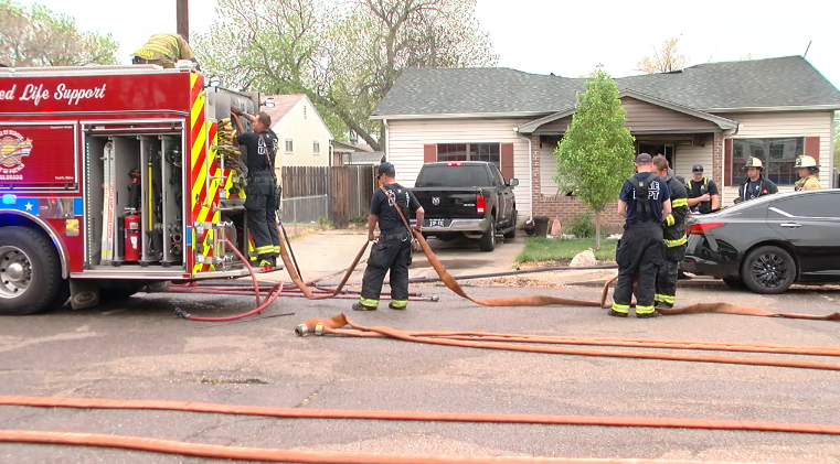 Firefighters respond to early morning house fire in Pueblo
