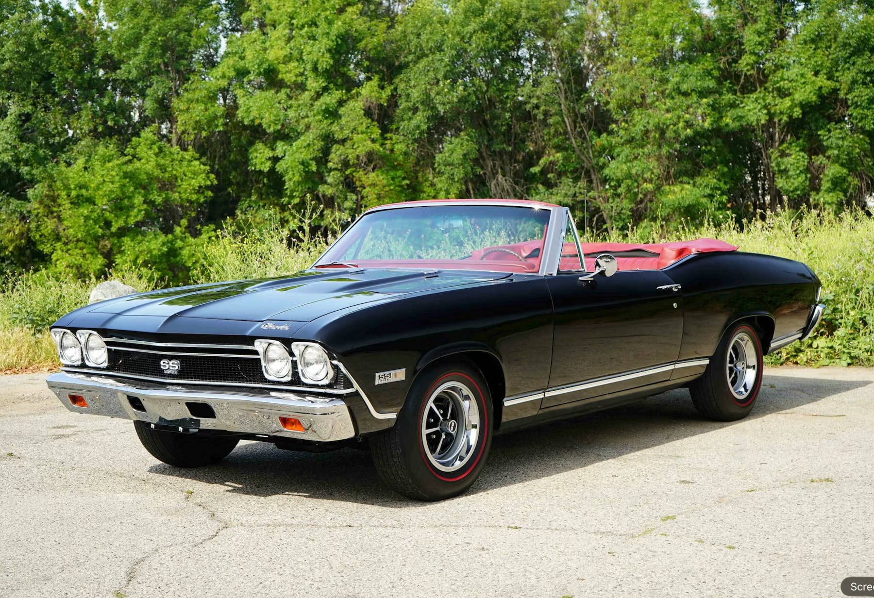 1968 Chevelle SS 396 convertible draws strong interest at auction with ...