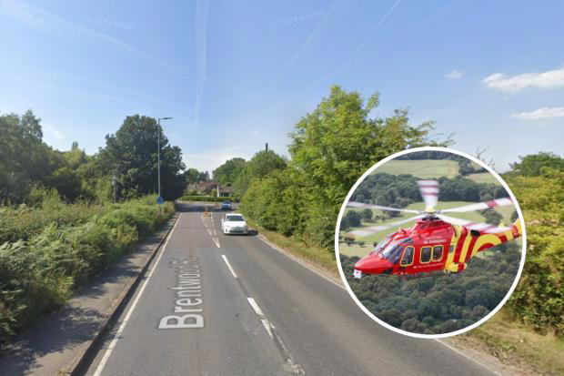 Motorcyclist airlifted to hospital after crash on main south Essex route