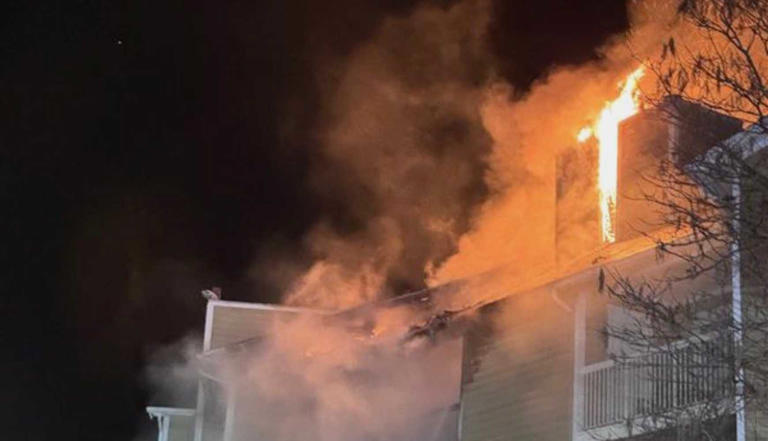 Fire rips through Maryland apartments as one rescued, families ...