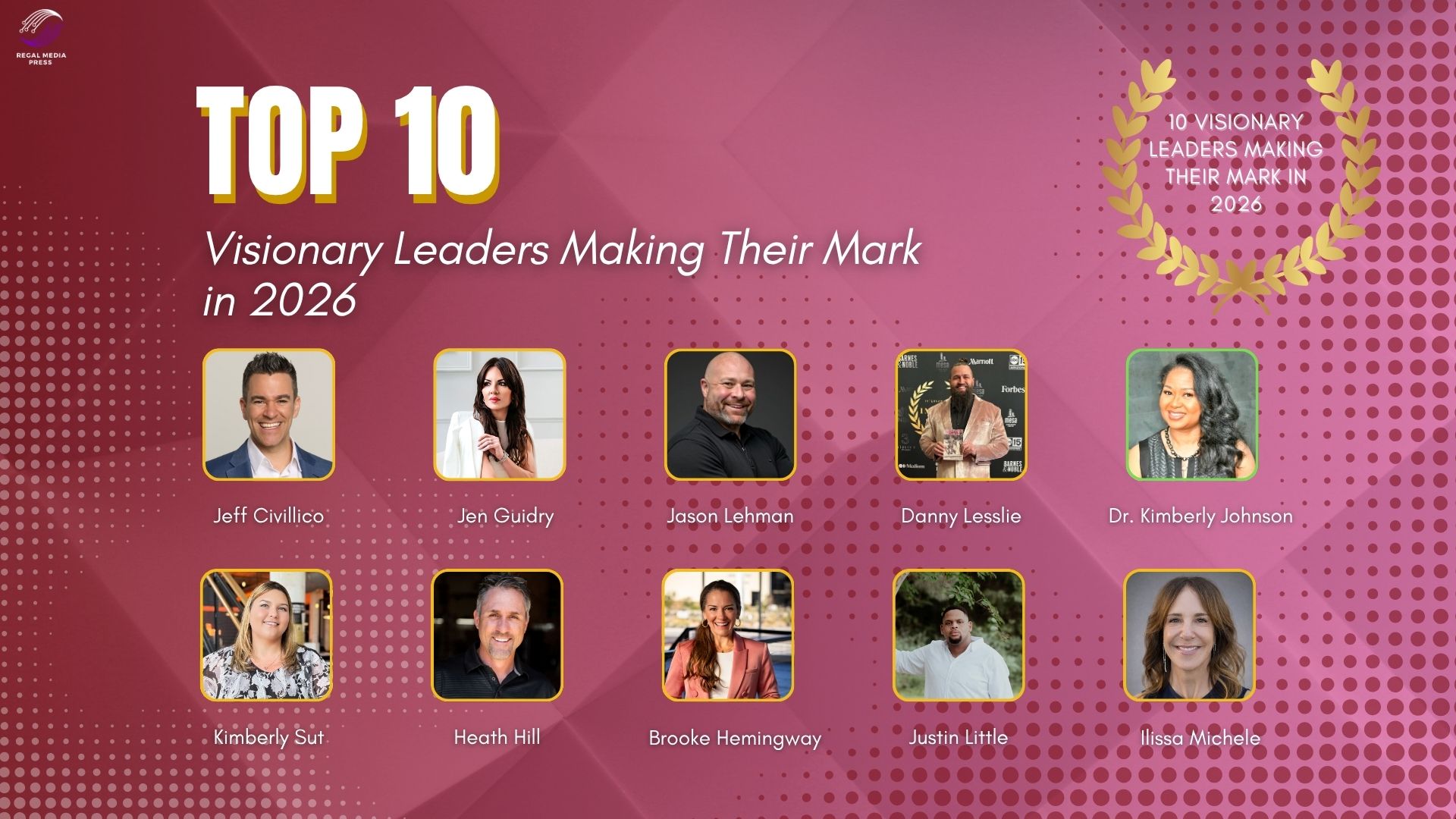 10 visionary leaders making their mark in 2026