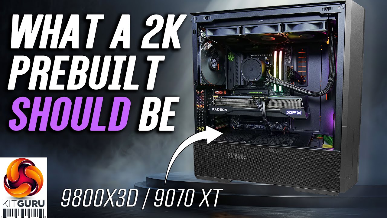 Ryzen 9800X3D + 9070 XT prebuilt: CyberPower Ultra XT3D full review