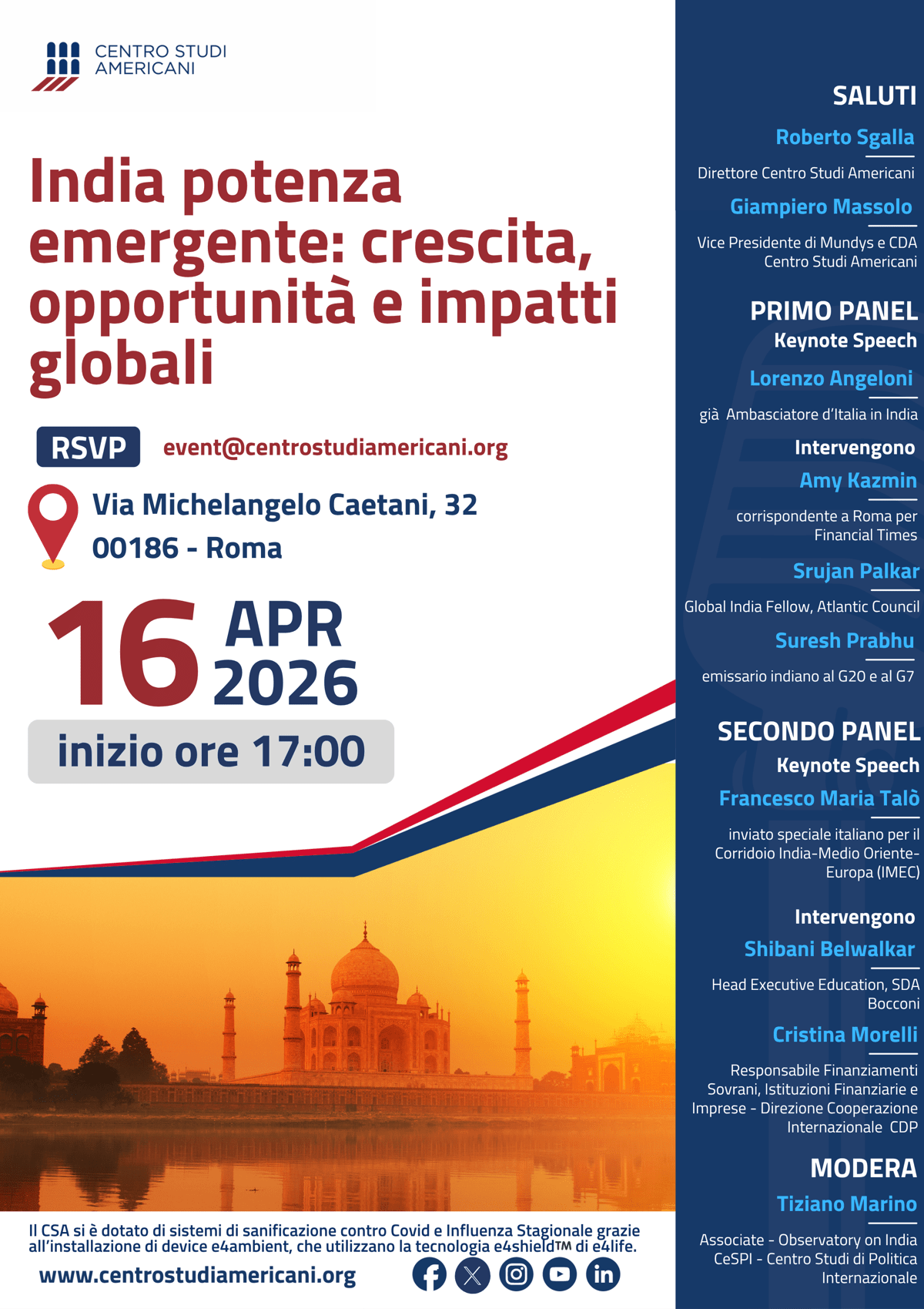India potenza emergente: evento a Roma su crescita, opportunità e ...
