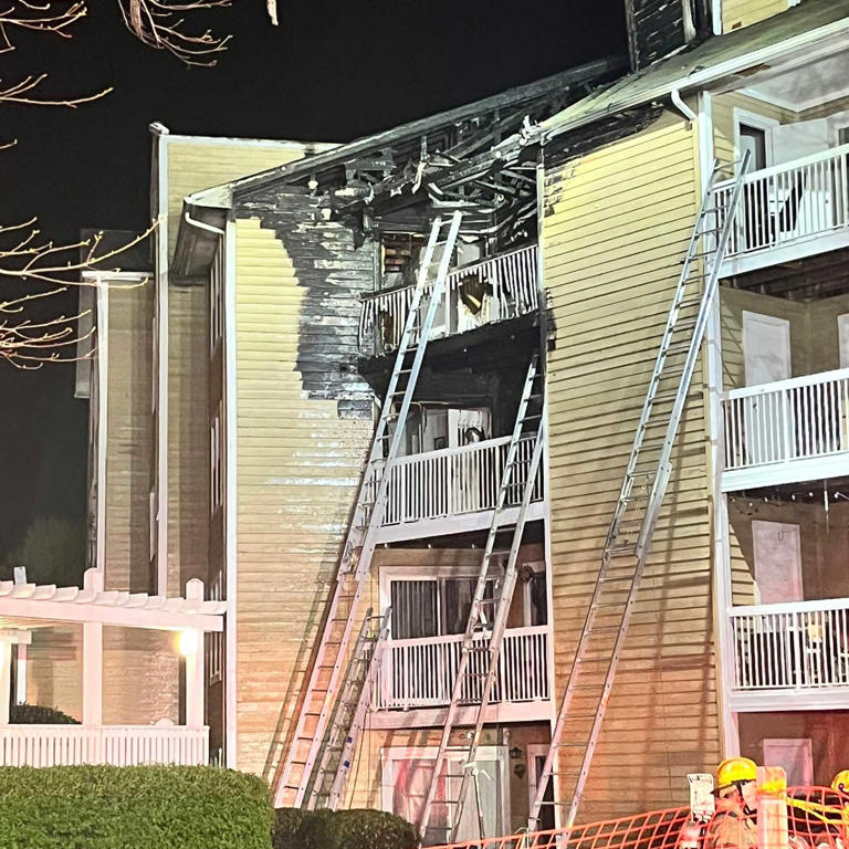 Fire rips through Maryland apartments as one rescued, families ...