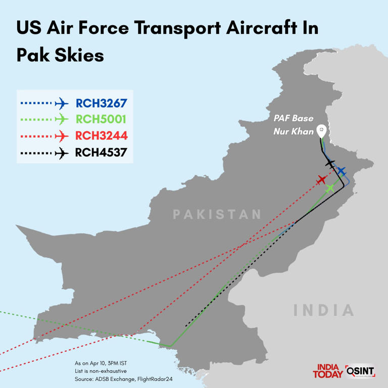 इस्लामाबाद टॉक्स के लिए PAK में उतरे अमेरिकी विमान, शहबाज-मुनीर का ताजा ...
