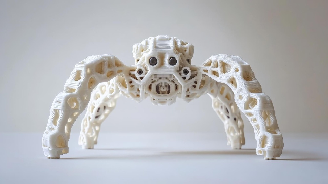 Princeton-built 3D-printed soft robot moves and folds using heat, not ...