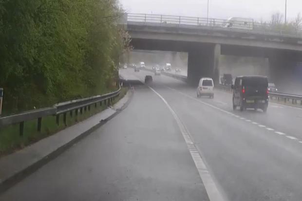 Man arrested after 120mph police chase on M60 in Oldham