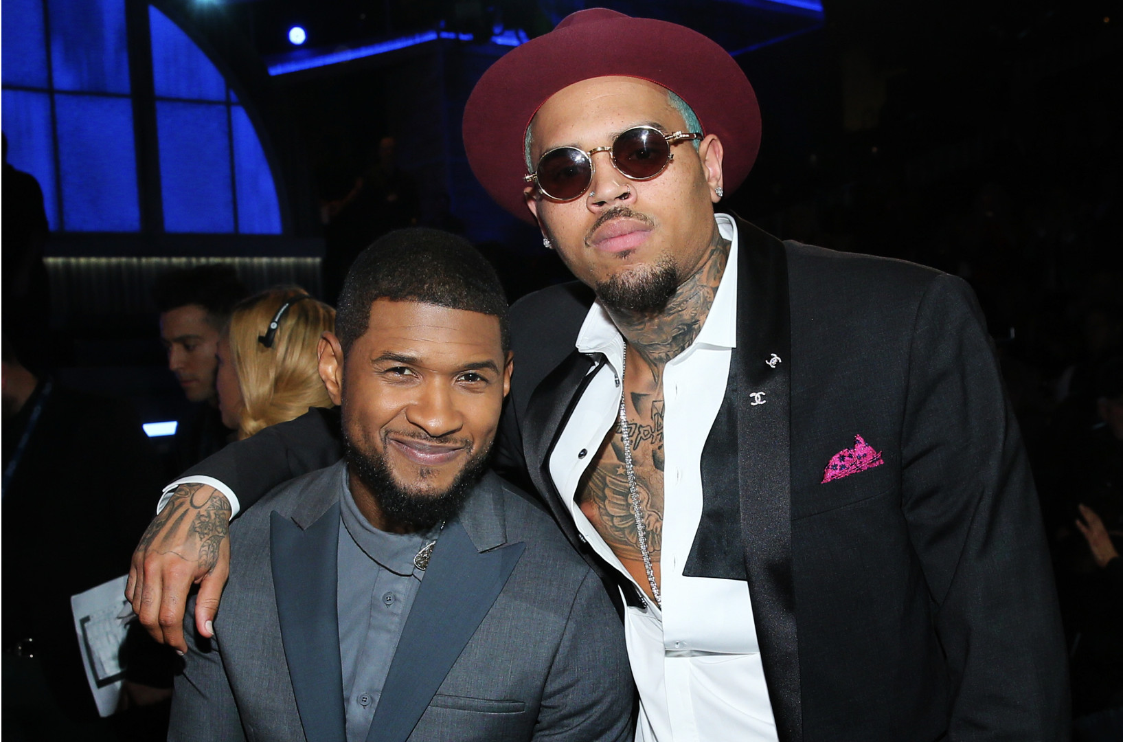 R&B, Raymond and Brown: Usher and Chris Brown announce joint tour