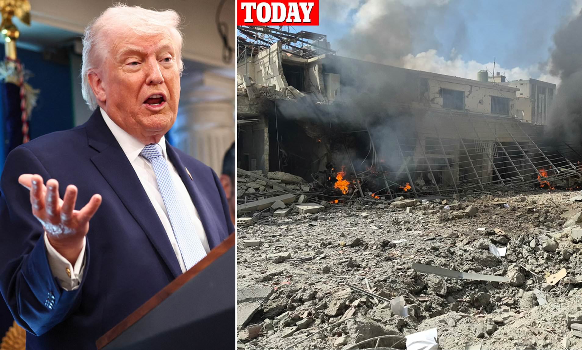 Trump issues chilling new ultimatum for Iran to make a peace deal as ...