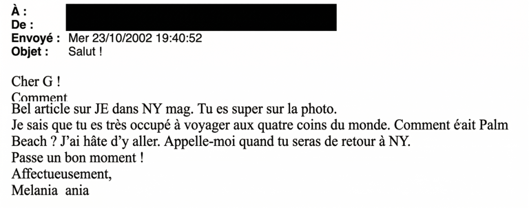 Le langage corporel de Melania Trump décrypté lors de sa déclaration ...