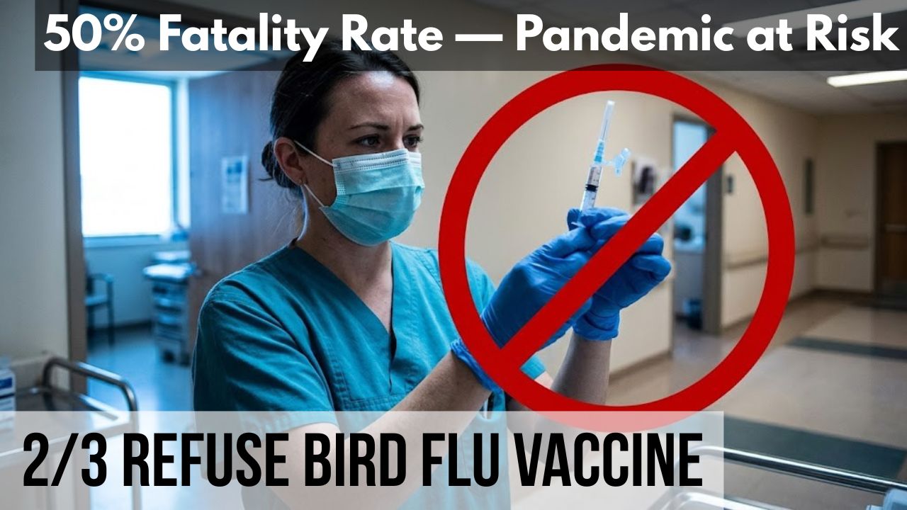 28% say no to bird flu vaccine — scientists say this could be dangerous
