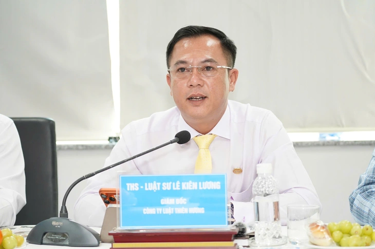 ThS - Luật sư Lê Kiên Lương, Giám đốc Công ty Thiên Hương - Ảnh: A.H