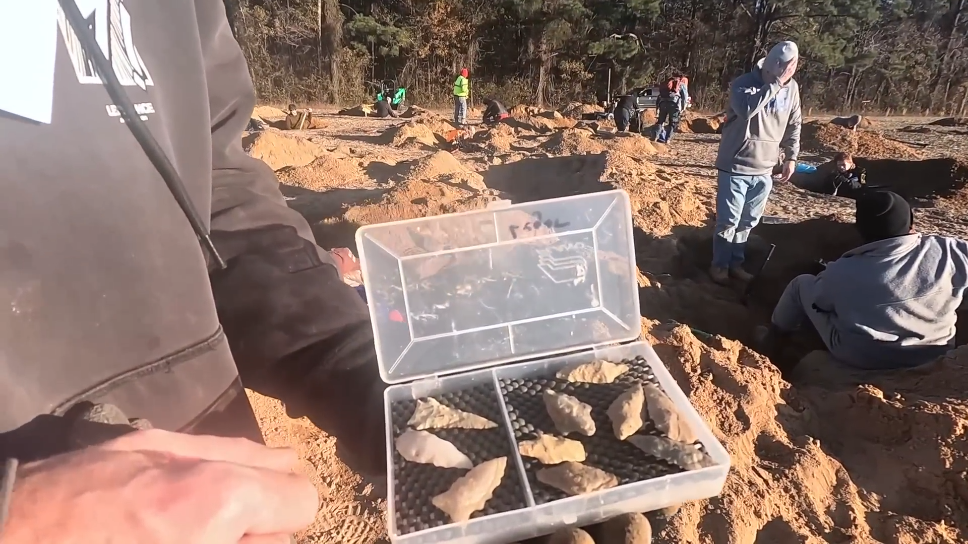 The tip was poking out, we looked, then a 5,000-year-old discovery