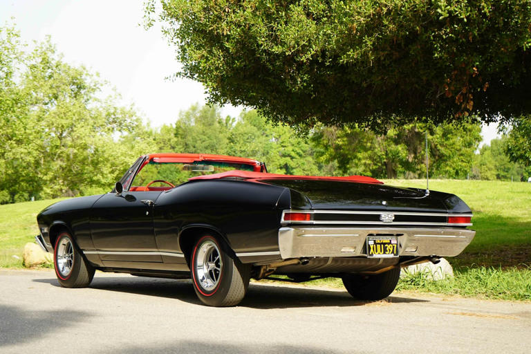 1968 Chevelle SS 396 convertible draws strong interest at auction with ...
